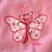 lello kid's t-shirt - pink butterfly kids t-shirt designed by lello